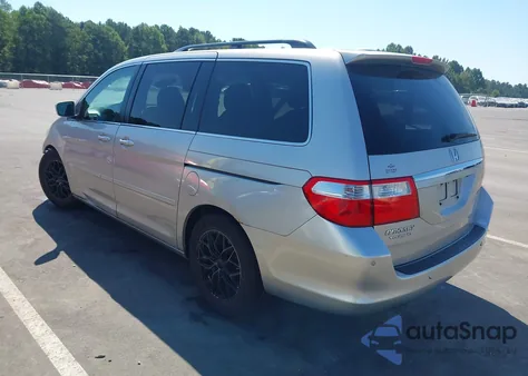 2007 Honda Odyssey Touring из США, поврежденный, VIN 5FNRL38897B001086